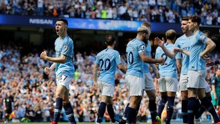 Gol Foden Bawa Man City Unggul 1-0 atas Tottenham di Babak I