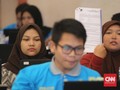 Situng KPU Capai 539.692 TPS, Jokowi Unggul 56,11 Persen