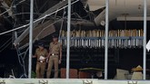 Presiden Sri Lanka Maithripala Sirisena mengaku terkejut oleh ledakan tersebut. Sirisena juga meminta warganya agar tetap tenang dan tetap di rumah. (ISHARA S. KODIKARA / AFP)