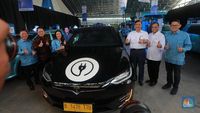 Mengintip Armada Mobil Listrik Baru Milik Taksi Blue Bird