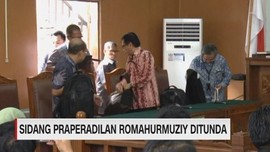 VIDEO: Sidang Praperadilan Romahurmuziy Ditunda