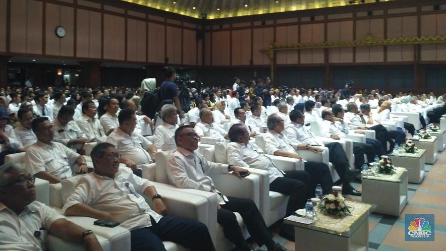 Para CPNS ini merupakan formasi yang telah melalui tahapan penerimaan tahun 2018. Selain itu, hadir pula PNS yang baru saja diangkat dari formasi tahun 2017.