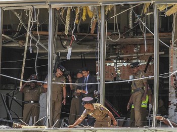 7 Pengebom Bunuh Diri Serang Sri Lanka saat Paskah