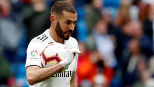 Jumlah Gol Benzema di Liga Musim Ini Lampaui Ronaldo