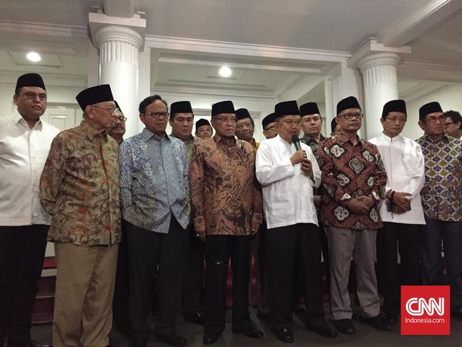 JK Gelar Pertemuan dengan Pimpinan Ormas Bahas Isu Pilpres