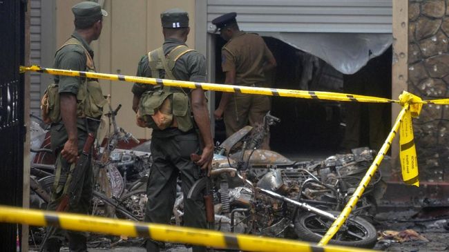 Sri Lanka Tahan 18 Orang dalam Penggerebekan soal Bom Paskah