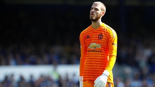 David De Gea Minta Maaf Usai MU Dibobol Everton Empat Gol