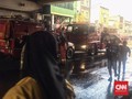Kebakaran di Blok C Pasar Tanah Abang, Jalan Ditutup