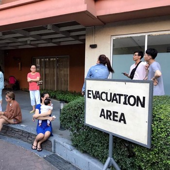 Intip Penampakan Saat Gempa 6,3 M Guncang Filipina