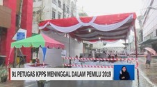 VIDEO: 91 Petugas KPPS Meninggal Dunia dalam Pemilu 2019