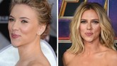 Scarlett Johansson di premier 'Iron Man 2' tahun 2010 (kiri) saat ia pertama terlibat di semesta Marvel dan ia masih menjadi Black Widow sampai 'Avengers: Endgame' 2019 (kanan). (Frazer Harrison/Getty Images/AFP/VALERIE MACON)
