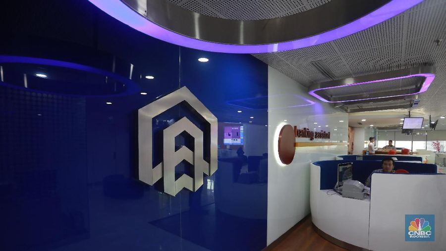 Pelayanan nasabah Bank BTN di Bank BTN, Jakarta (CNBC Indonesia/Muhammad Sabki)