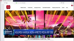 Asumsi Harga Non-HMETD VIVA Rp 154 Per Saham