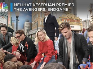 Begini Serunya Premier Avengers Endgame di Amerika