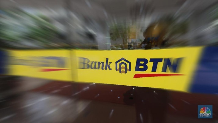 Pelayanan nasabah Bank BTN di Bank BTN, Jakarta (CNBC Indonesia/Muhammad Sabki)