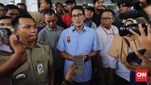 Sandiaga Santap Nasi Padang Respons Tagar #BoikotNasiPadang