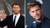 Chris Hemsworth sudah ada di semesta Marvel sejak ia bermain sebagai Thor pada 2011 (kiri) dan masih ada hingga 'Avengers: Endgame' yang baru premier di Los Angeles Selasa (23/4) kemarin (kanan). (AFP PHOTO/GABRIEL BOUYS/VALERIE MACON)