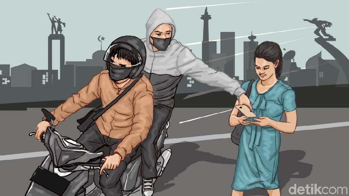 Jambret Viral yang Rampas Tas Wanita hingga Tersungkur di Depok Ditangkap! — NadiKabar.com