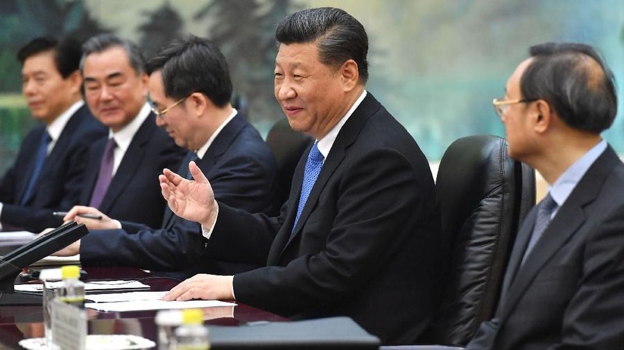 Presiden China Xi Jinping kembali mengutarakan retorikanya dalam perang dagang dengan Amerika Serikat (AS).
