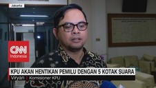 VIDEO: KPU Akan Hentikan Pemilu Dengan 5 Kotak Suara