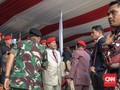 Hadiri HUT Kopassus, Prabowo Didaulat Cek Ketajaman Silet