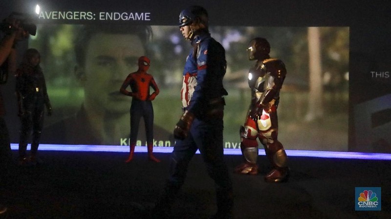 Avengers Endgame mulai tayang di bioskop RI hari ini, sejak subuh bioskop mulai buka dan diserbu pengunjung