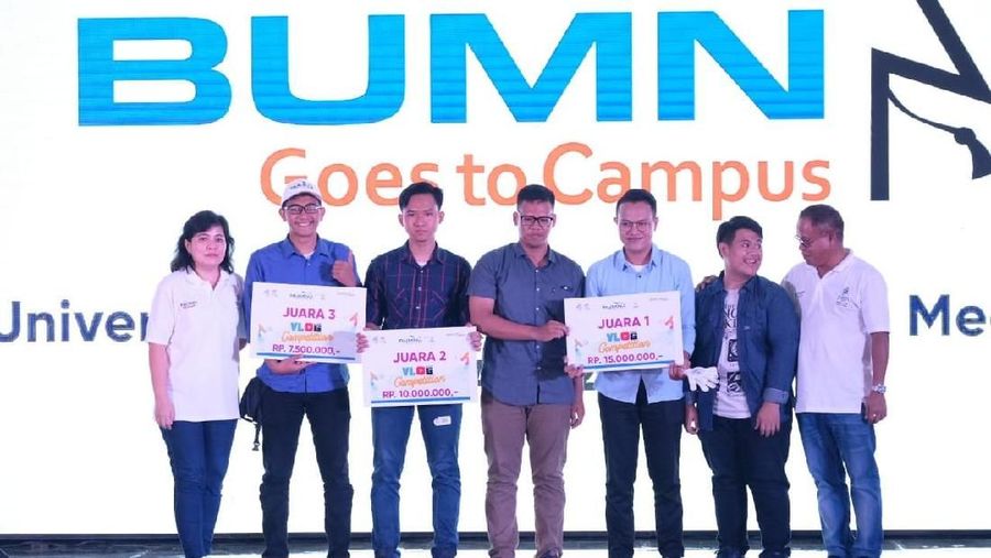 PT Perusahaan Gas Negara Tbk (PGN) menggelar BUMN Goes to Campus keempat di Universitas Katolik Santo Thomas, Medan pada Selasa (23/4/2019).