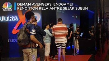 Perdana di RI, Ramainya Jamaah Nonton Subuh Avengers: Endgame