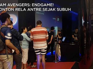 Perdana di RI, Ramainya Jamaah Nonton Subuh Avengers: Endgame