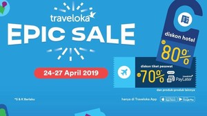 Pesan Hotel Pakai Promo Traveloka Epic Sale Diskon 80%