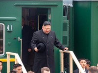 Jelang Bertemu Putin, Kim Jong Un Tiba di Rusia Naik Kereta