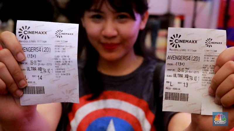 Avengers Endgame mulai tayang di bioskop RI hari ini, sejak subuh bioskop mulai buka dan diserbu pengunjung