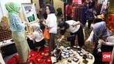 Produk kerajinan dan keragaman budaya dari Maroko itu akan menempati sekitar 216 meter persegi di Plenary Hall, Jakarta Convention Center (JCC), 24-28 April 2018. (CNN Indonesia/Hesti Rika)