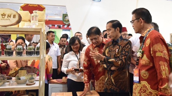Jokowi Bicara Potensi Industri Kerajinan  Tangan  di INACRAFT