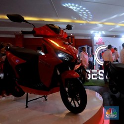 Yuk Intip! Penampakan Motor Listrik Gesits