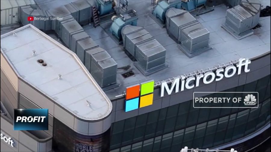 Pendapatan Q1-2019 Microsoft USD 30,6 Miliar