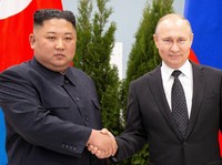 Perang Menggila! Putin & Kim Jong Un Satukan Kekuatan?