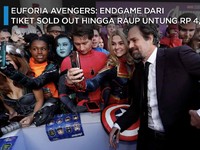 Avengers: Endgame, Raup Untung Rp 4,2 T di Awal Tayang