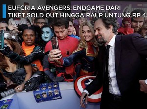 Avengers: Endgame, Raup Untung Rp 4,2 T di Awal Tayang