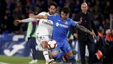 Real Madrid tampil dengan kekuatan penuh, termasuk memainkan Isco di lini tengah pada laga lanjutan La Liga Spanyol 2018/2019, Kamis (25/4) malam waktu setempat. (REUTERS/Sergio Perez)