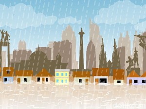 48 RT di Jakarta Terendam Banjir Sore Ini, Ketinggian Air Capai 75 Cm