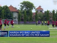 Harga IPO Bali United Kisaran Rp 140-Rp 170 Per Saham