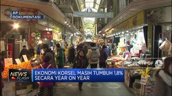 Q1 2019, PDB Korsel Turun 0,3%