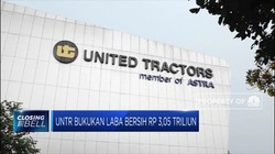 UNTR Bukukan Laba Bersih Rp 3,05 Triliun