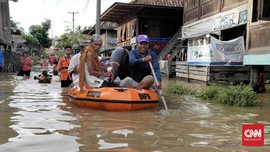 Banjir Terjang Sumsel, Puluhan Rumah Terendam