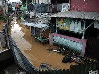 Banjir DKI Jakarta, Volume Sampah Lebih dari 170 Ton