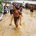 Banjir Jakarta: 2 Meninggal, 53 KK & 248 Jiwa Masih Mengungsi