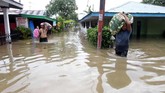 Gubernur Bengkulu Rohodin Mersyah memerintahkan seluruh jajaran SKPD di Bengkulu agar mengerahkan potensi yang ada di daerah untuk membantu penanganan darurat bencana. (DIVA MARHA / AFP)