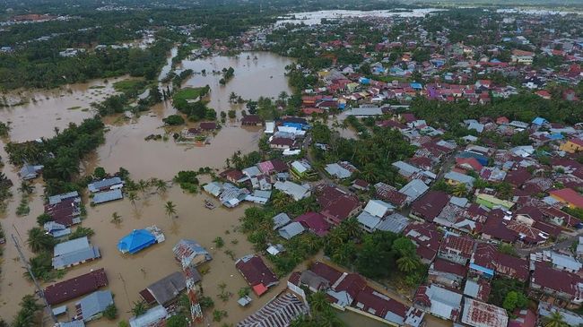 Korban Tewas Banjir Bengkulu 17 Orang, BNPB Salurkan Rp2,25 M