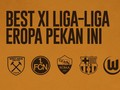 INFOGRAFIS: Best XI Liga-liga Eropa Pekan Ini